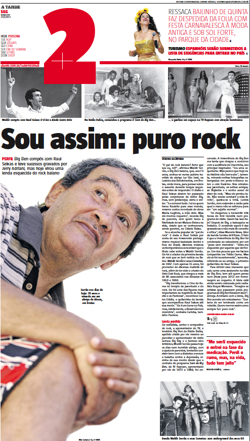 A TARDE: Waldir Serrão: a lenda esquecida do rock